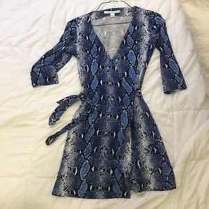 DVF Two Silk-Jersey Wrap Dress